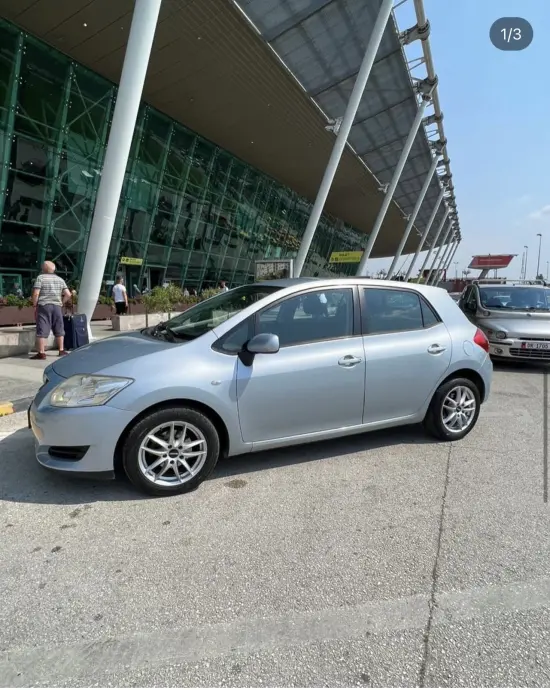 Rent a 2010 Toyota Auris in Tirana