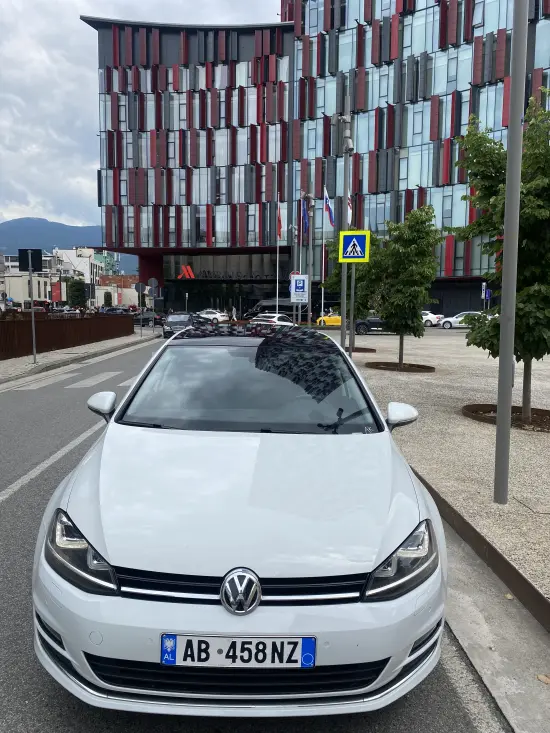 Rent a 2013 Volkswagen Golf 7 in Tirana