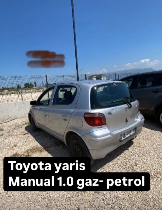 Rent a 2003 Toyota Yaris in Tirana